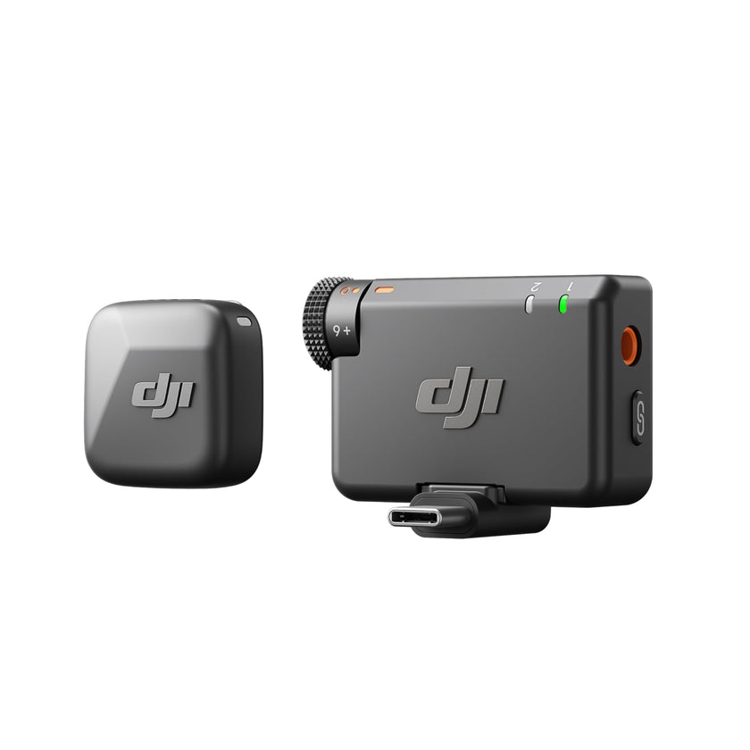 DJI Mic Mini (1 TX + 1 RX), Wireless Lavalier Microphone for iPhone/Camera/Android, Ultralight, Detail-Rich Audio, Noise Cancelling, Automatic Limiting, Vlog, Streaming, 400m Transmission 🍁 All In One Marketplace Canada