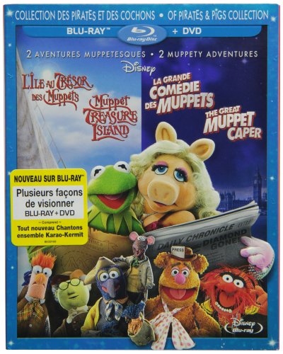 Muppet Treasure Island / The Great Muppet Caper (Of Pirates & Pigs 2-Movie Collection) (version française) [Blu-ray + DVD] (Bilingual)