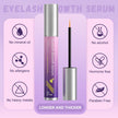 Lash Serum for Growth, Premium Eyelash Enhancer Care for Longer Thicker & Fuller, Gentle Formula Safe for Sensitive Eyes Non-Irritating Daily Use at Home & Travel - 5ml 🍁 All In One Marketplace Canada