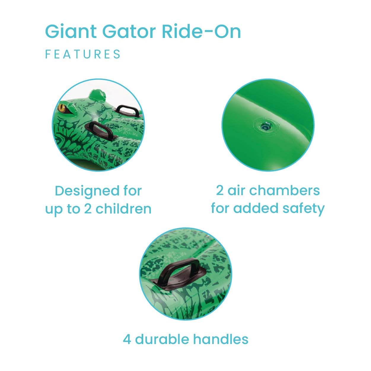 Intex Giant Gator Ride-On, 80