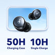 soundcore by Anker Space A40 Auto-Adjustable Active Noise Cancelling Wireless Earbuds, Reduce Noise by Up to 98%, 50H Playtime, Hi-Res Sound, Comfortable Fit, App Customization, Wireless Charge 🍁 All In One Marketplace Canada