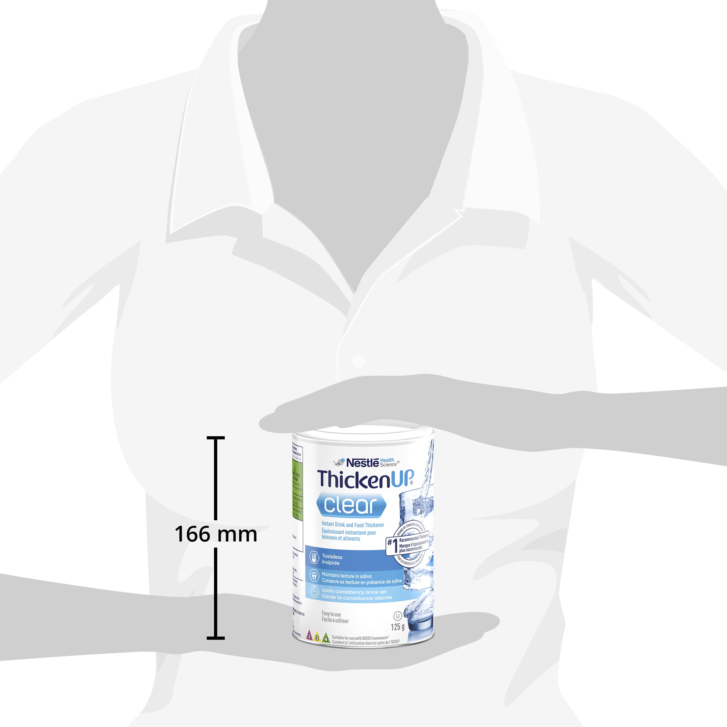 ThickenUp Clear, Instant Food and Drink Thickener, 125g Canister 🍁 All In One Marketplace Canada