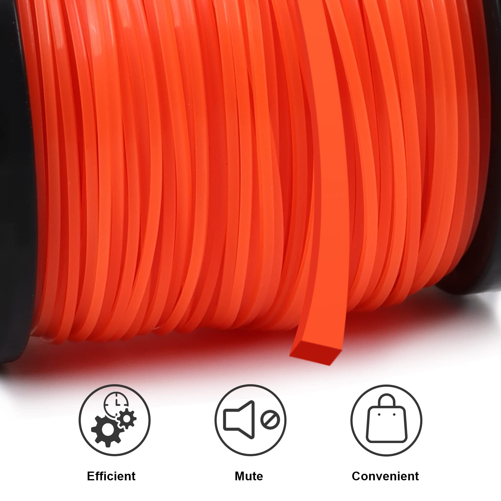 VIABRICO 0.080 Inch Trimmer Line, 0.080
