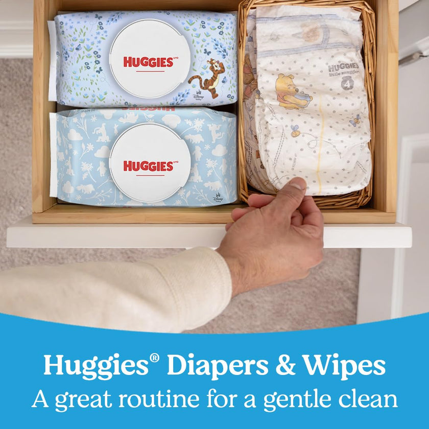 HUGGIES Natural Care Refreshing Baby Wipes, Scented, 15-Pack, 960 Wipes 🍁 All In One Marketplace Canada