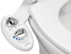 LUXE Bidet NEO 185 - Dual Nozzle, Self-Cleaning, Non-Electric Bidet Attachment for Toilet Seat, Adjustable Water Pressure, Rear & Feminine Wash (White) 🍁 All In One Marketplace Canada