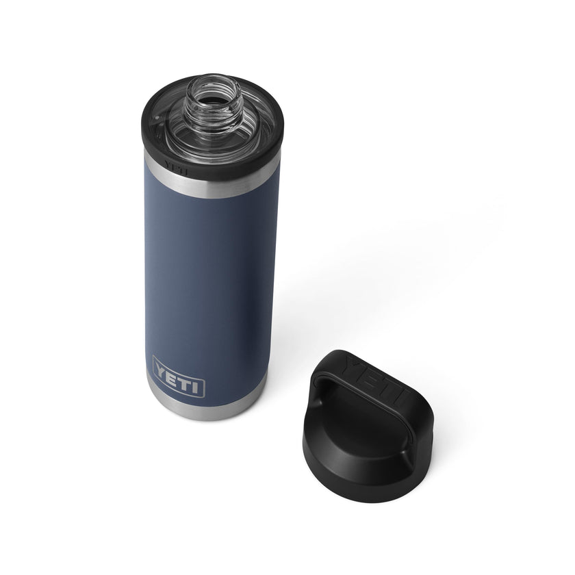 YETI Rambler 18 oz Bottle, Vacuum Insulated, Stainless Steel with Chug Cap, Navy 🍁 All In One Marketplace Canada