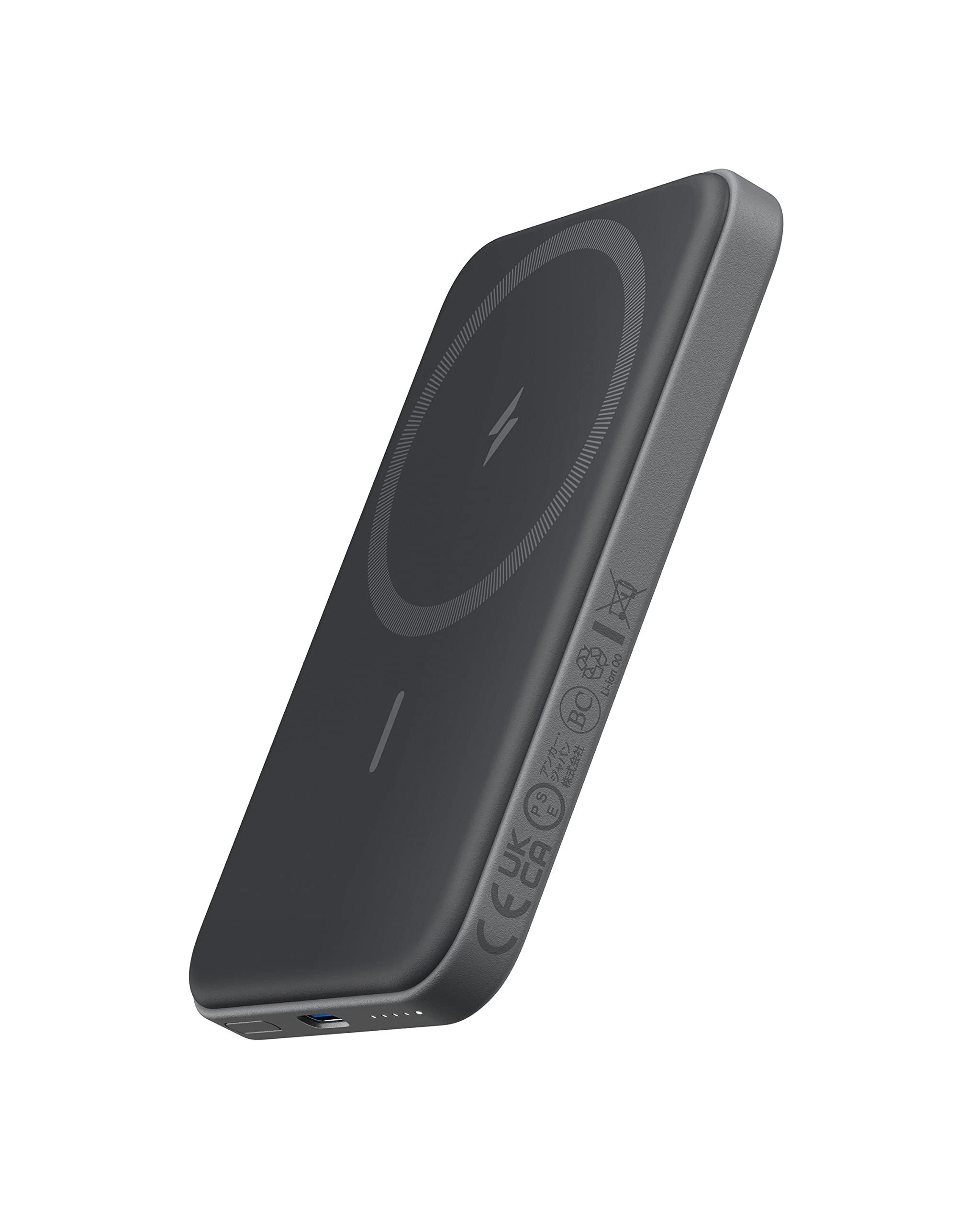Anker Magnetic Portable Charger, 5,000 mAh Wireless Portable Charger with USB-C Cable, Battery Pack Only Compatible with Phone 15/15 Pro/15 Pro Max, iPhone 14/13/12 Series 🍁 All In One Marketplace Canada