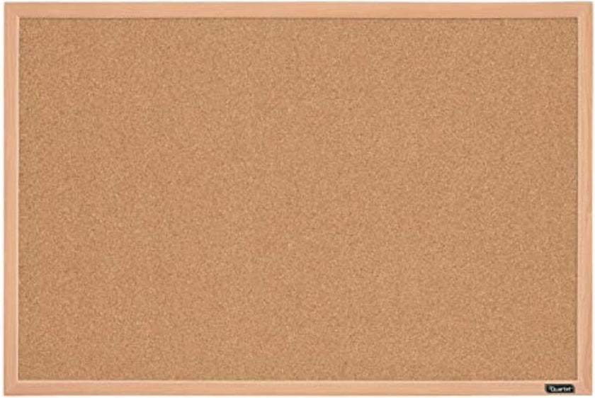 Quartet Natural Cork Bulletin Board, 35