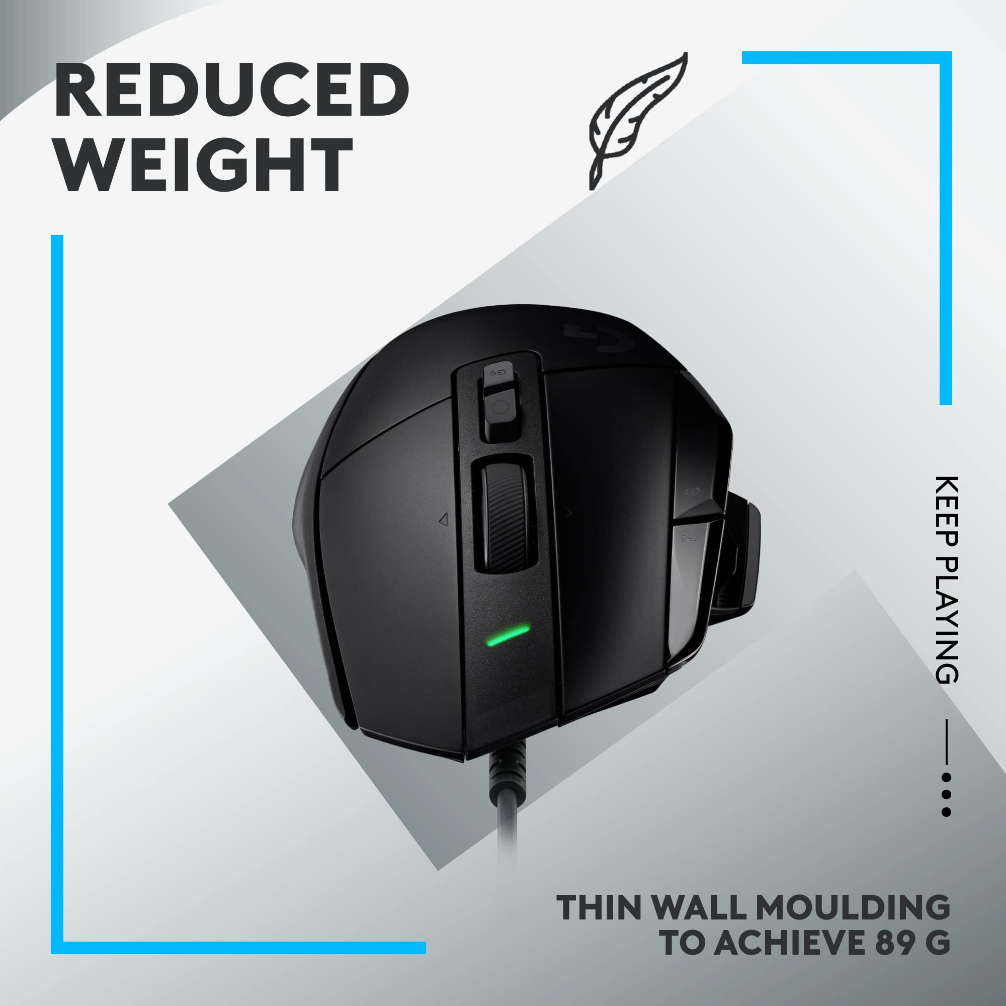 Logitech G502 X Wired Gaming Mouse - Black 🍁 All In One Marketplace Canada