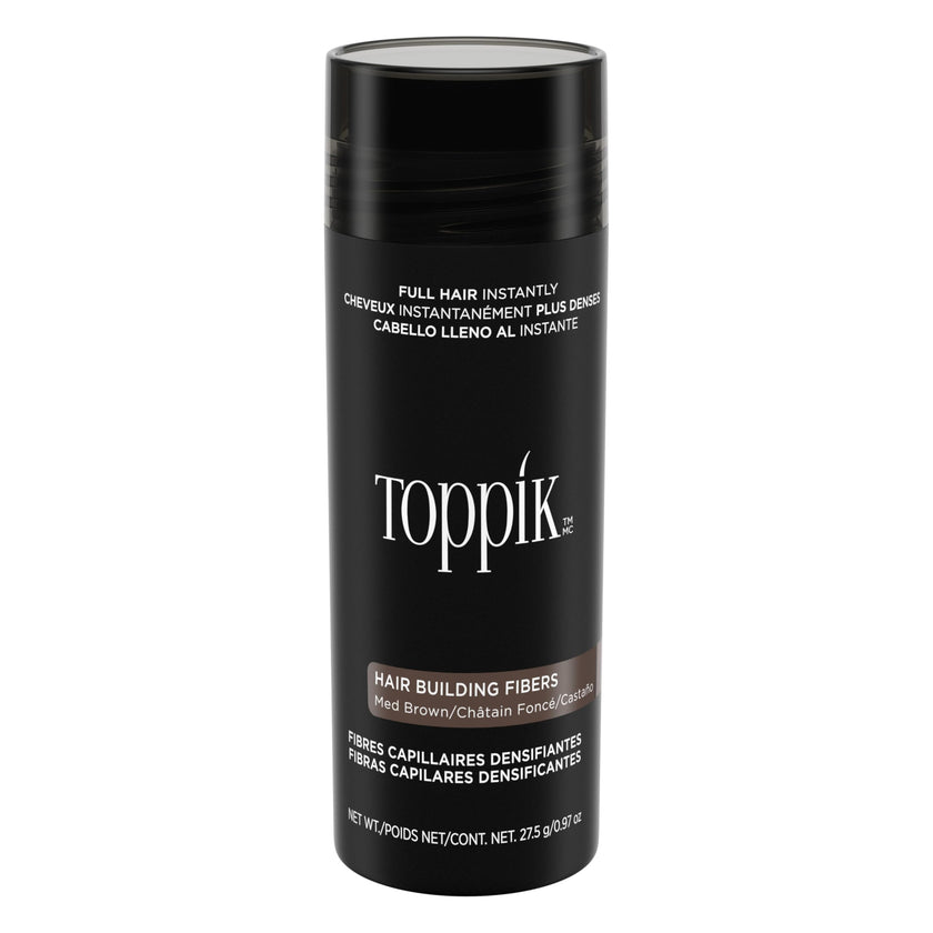 TOPPIK Hair Building Fibers, 27.5 g, Fill In Fine or Thinning Hair, Instantly Thicker Looking, Multiple Shades for Men & Women 🍁 All In One Marketplace Canada