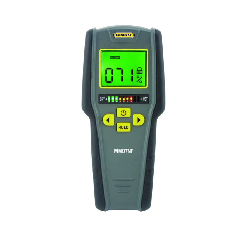 General Tools MMD7NP Moisture Meter, Pinless, Digital LCD with Tricolor Bar Graph 🍁 All In One Marketplace Canada