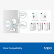 Tapo Smart Door Lock, Deadbolt | Keyless Entry, Fingerprint Recognition, Touchscreen Keypad & in-App Monitoring with Scheduled Access | 1-Year Rechargeable Battery | BHMA Grade 2 | Tapo DL110 🍁 All In One Marketplace Canada