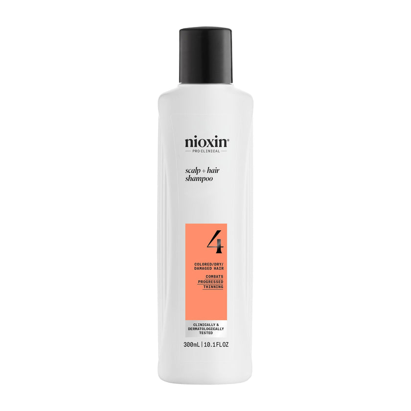 Nioxin System 4 Scalp + Hair Shampoo - Hair Thickening Shampoo For Damaged Hair with Progressed Thinning, 10 fl oz (Packaging May Vary) 🍁 All In One Marketplace Canada