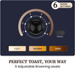 Elite Gourmet 2-Slice Cool Touch Toaster – 6 Browning Levels, Extra Wide 1.25” Slots for Bagels & Thick Bread, Cancel Function, Compact, ETL Certified, Black 🍁 All In One Marketplace Canada