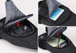 WATERFLY Sling Bag Sling Backpack Crossbody Bag Hiking Daypack for Men Women (Black Color) 🍁 All In One Marketplace Canada