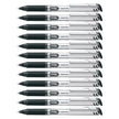 Pentel EnerGel Gel Pen with Cap 0.7mm, Black Ink, 12PK 🍁 All In One Marketplace Canada