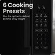 Chefman Countertop Microwave Oven 1.1 Cu. Ft., 1000 Watts with 10 Power Levels, 6 Cooking Presets with One-Touch Express Cook, Eco Mode, Child Safety Lock, & Mute Button - Black 🍁 All In One Marketplace Canada