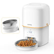 Yuposl Automatic Cat Feeder, 3L Cat Food Dispenser with Over 180-day Battery Life, Anti-Jam Design, 1-6 Meals Per Day with Stainless Steel Cat Bowl, Keep Cat Dry Food Fresh, Also for Small Dog 🍁 All In One Marketplace Canada