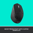 Logitech M720 Triathlon Multi-Device Wireless Mouse, Bluetooth, USB Unifying Receiver, 1000 DPI, 6 Programmable Buttons, 2-Year Battery, Compatible with Laptop, PC, Mac, iPadOS - Black 🍁 All In One Marketplace Canada
