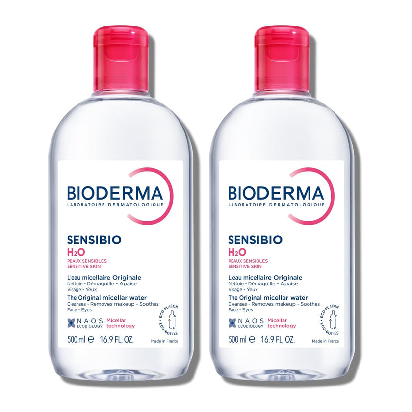 Bioderma - Sensibio - H2O Micellar Water - Makeup Remover Cleanser - Face Cleanser for Sensitive Skin 🍁 All In One Marketplace Canada