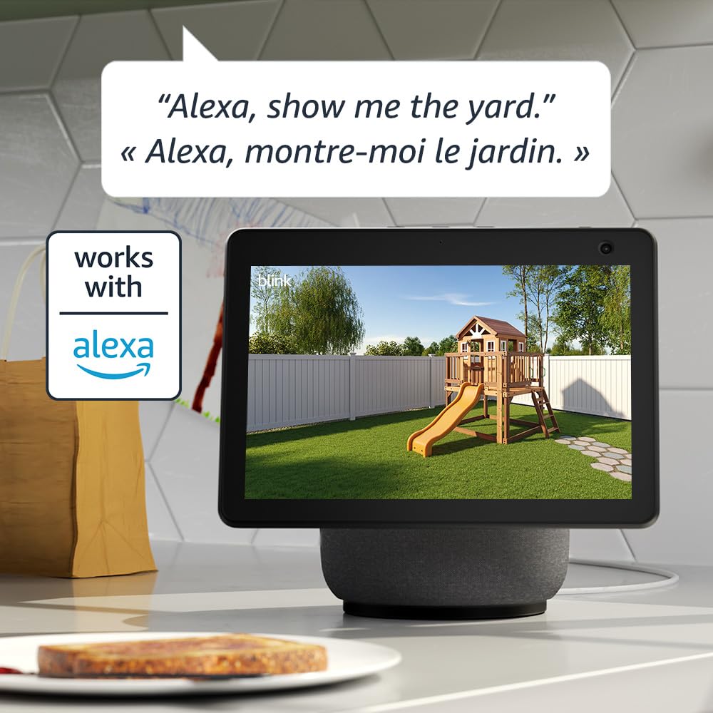 Blink Outdoor 4 – Wireless smart security camera, two-year battery life, 1080p HD day and infrared night live view, two-way talk. Required Sync Module not included – Add-on camera 🍁 All In One Marketplace Canada