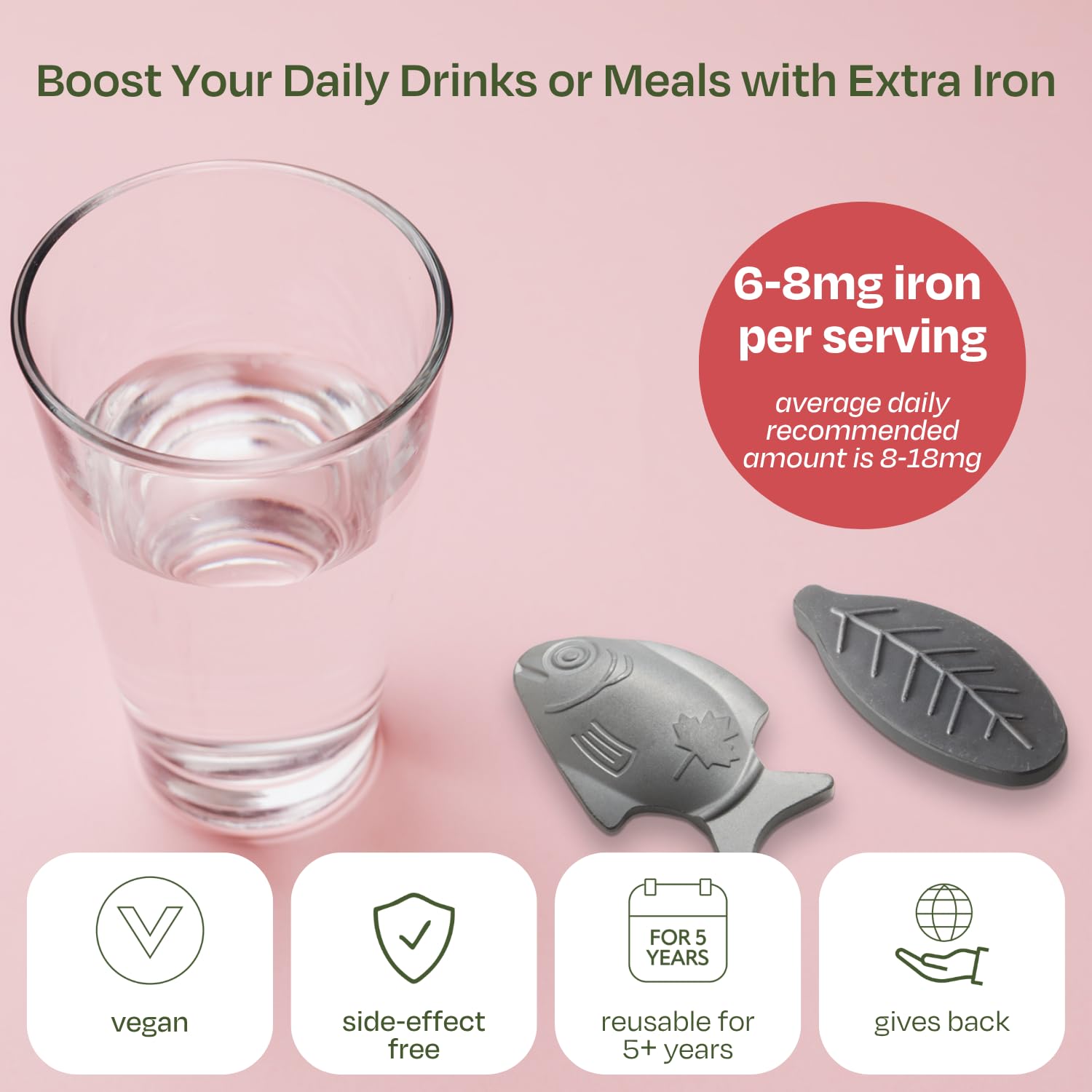 The Original Lucky Iron Fish ®. An Iron Supplement Alternative to Reduce Deficiency. No Side Effects. Use once daily - 5 year supply included. Canadian-Owned. 🍁 All In One Marketplace Canada