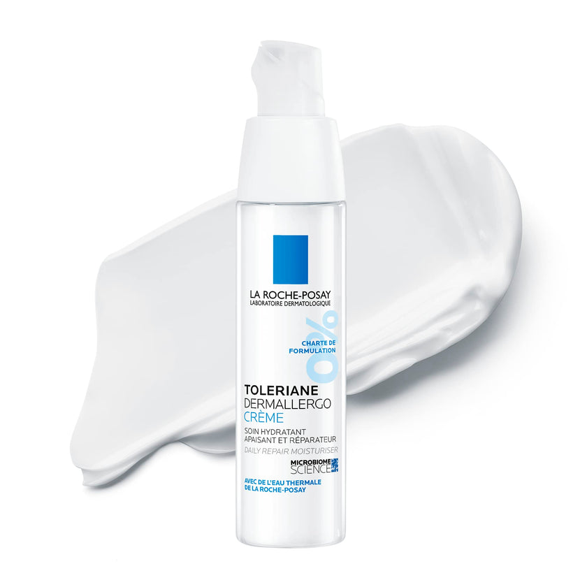 La Roche-Posay Face Moisturizer for Very Sensitive Skin, Toleriane Dermallergo Daily Face Lotion with Shea Butter & Glycerin, Hydrating & Anti-Redness, Recommended by Dermatologists, 40ml 🍁 All In One Marketplace Canada