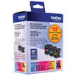 Brother LC1033PKS High Yield Ink Cartridge - Colour 3pks (CyanMagentaYellow) 🍁 All In One Marketplace Canada