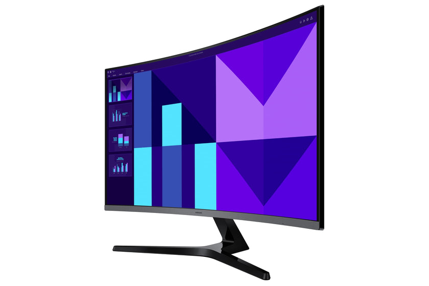 Samsung 32-inch FHD Black Curved Screen Monitor with 100 Hz Refresh Rate, Game Mode, Eye Saver Mode, Multiple connectivity - (LS32D390GANXZA) [Canada Version] 🍁 All In One Marketplace Canada