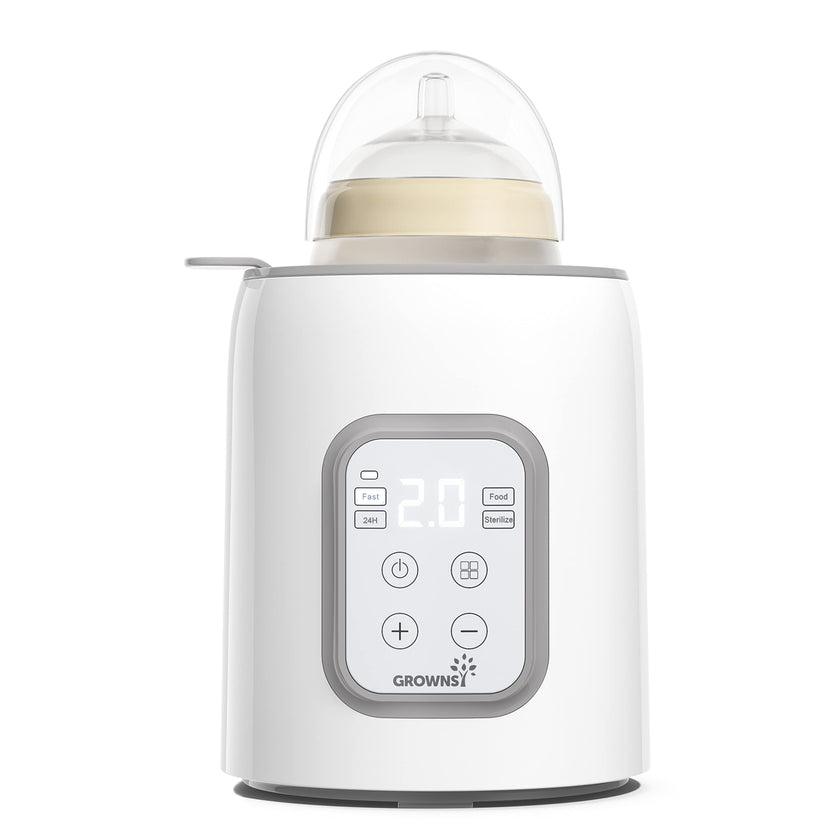 Bottle Warmer, GROWNSY 8-in-1 Fast Baby bottle Warmer with Timer LCD Display Accurate Temperature Control for Breastmilk or Formula 🍁 All In One Marketplace Canada