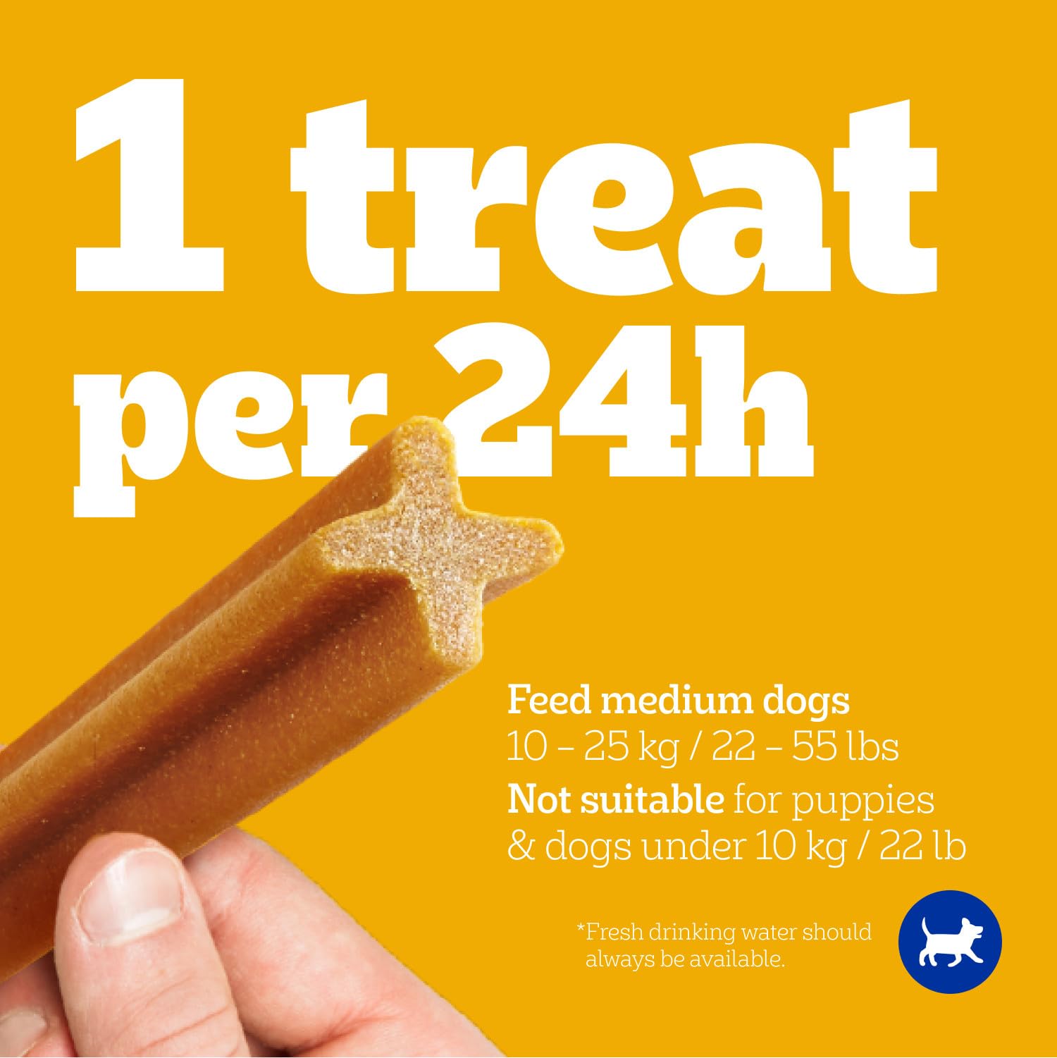 PEDIGREE DENTASTIX Medium Dog Dental Treats Fresh Flavour, 40 Sticks 972g 🍁 All In One Marketplace Canada