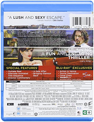The Tourist - Blu-Ray