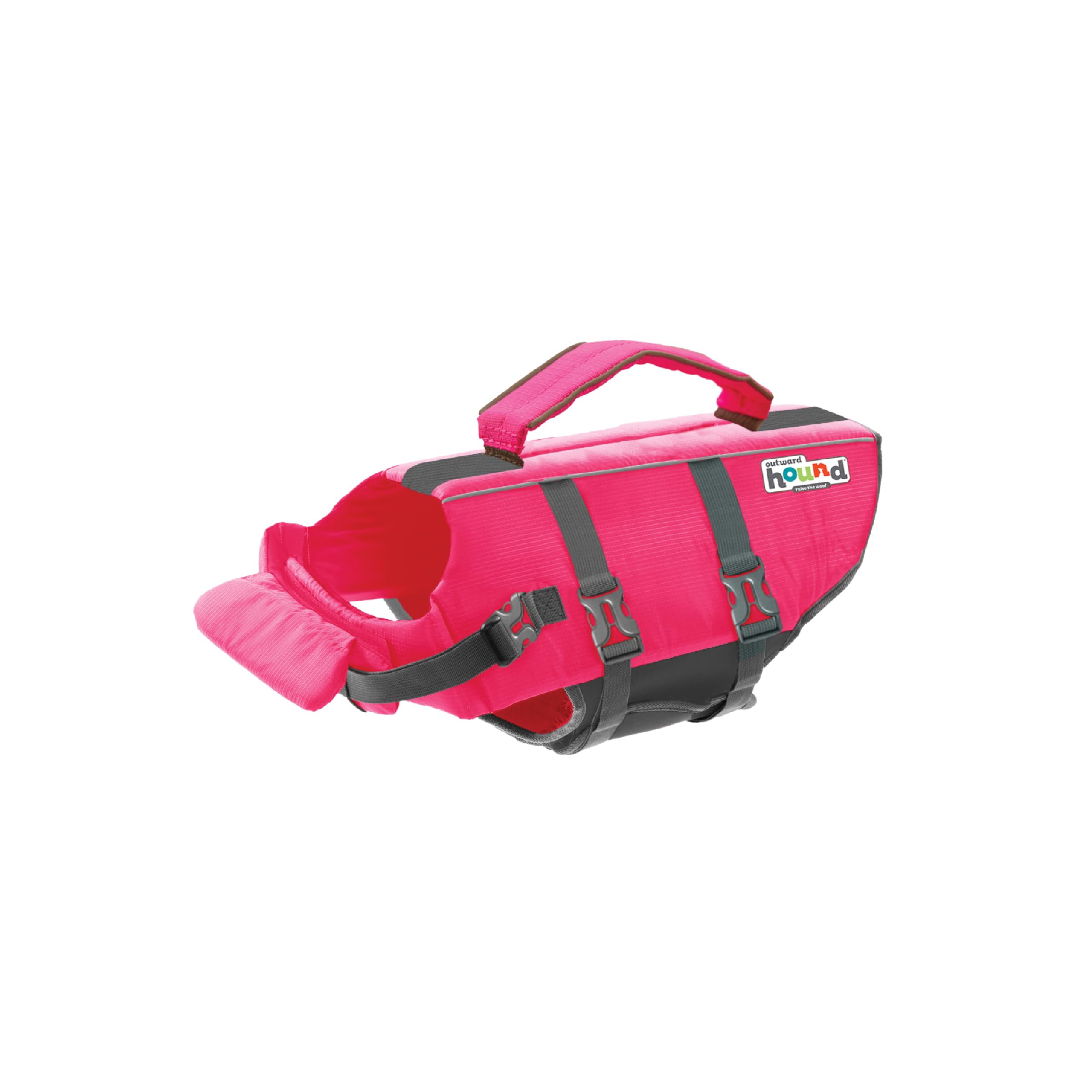 Outward Hound Granby Splash Dog Life Jacket with Handle, Reflective Floating Vest for Swimming & Boating, Maximum Buoyancy, All Skill Levels, Small Dogs & Puppies (16–20