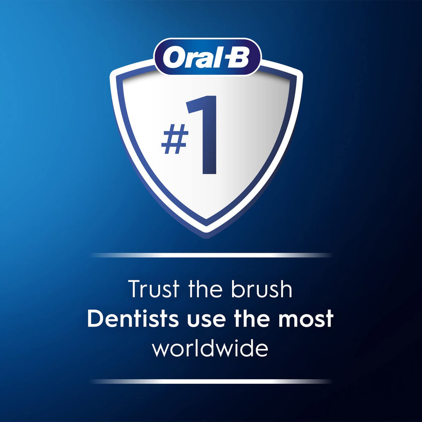 Oral-B Pro 400 3D White Vitality Electric Toothbrush with (2) Brush Heads, Rechargeable, Blue 🍁 All In One Marketplace Canada