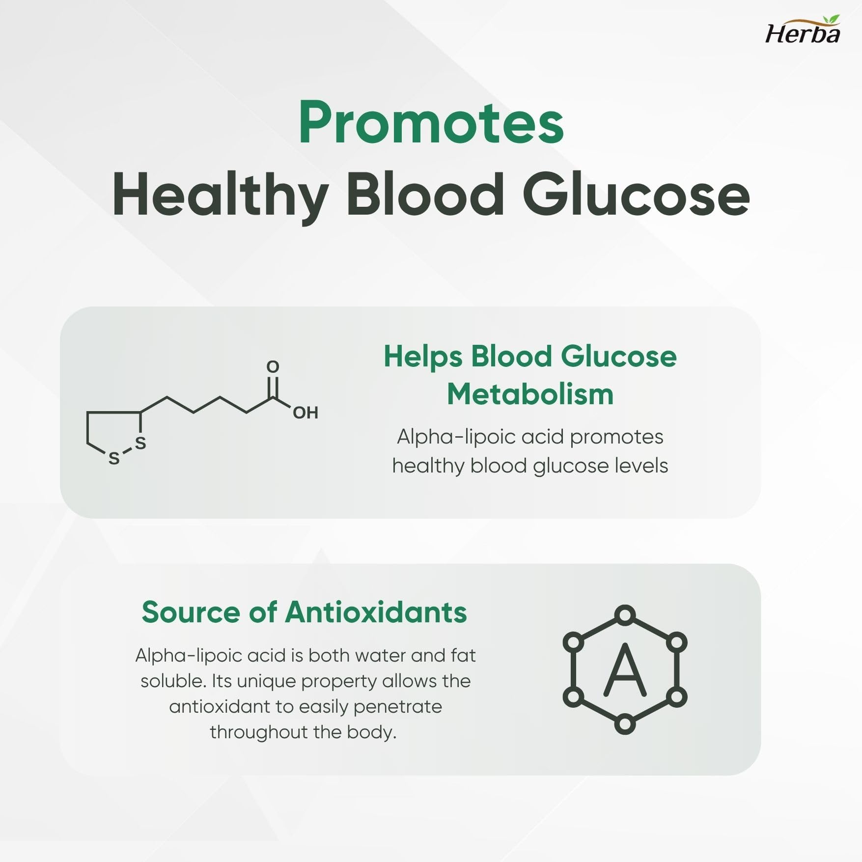 Herba Alpha Lipoic Acid 600mg – 120 Capsules | >99% Ultra Pure | Made in Canada | Blood Sugar Support Supplement 🍁 All In One Marketplace Canada