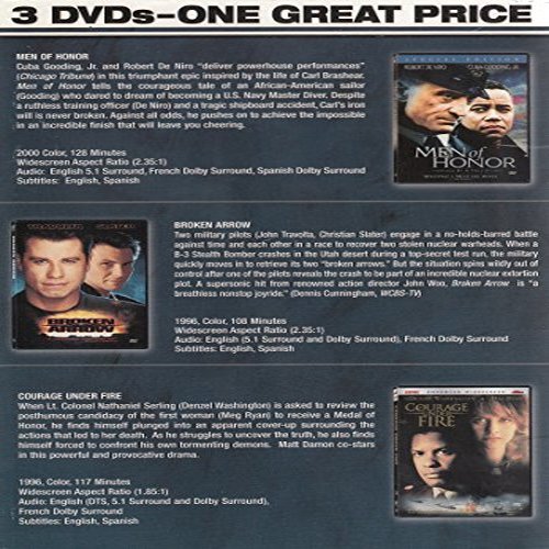 Broken Honor 3 Pack (Men of Honor / Broken Arrow / Courage Under Fire)