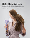 Laifen Hair Dryer SE 2, 200 Million Negative Ionic Blow Dryer with Child Mode and 108,000 RPM Brushless Motor, 1400W Powerful Fast Drying High-Speed Low Noise Hairdryer with Magnetic Attachments, HD130 🍁 All In One Marketplace Canada