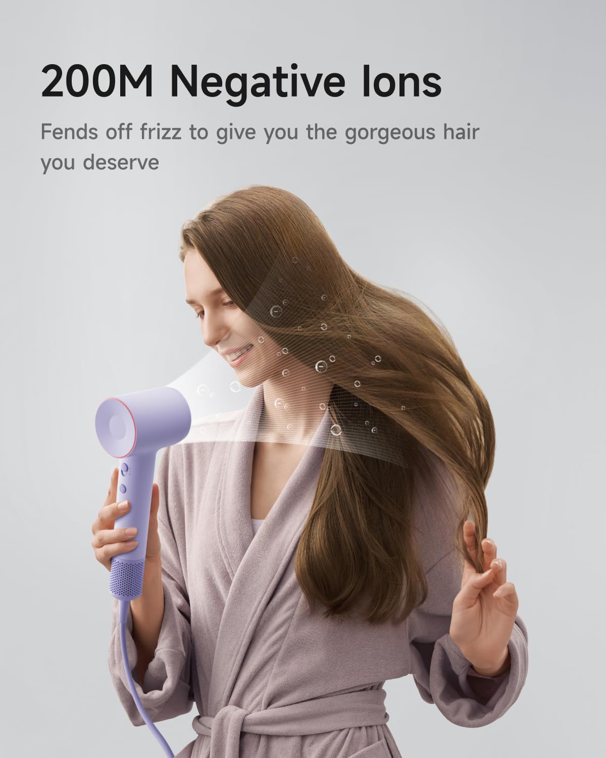 Laifen Hair Dryer SE 2, 200 Million Negative Ionic Blow Dryer with Child Mode and 108,000 RPM Brushless Motor, 1400W Powerful Fast Drying High-Speed Low Noise Hairdryer with Magnetic Attachments, HD130 🍁 All In One Marketplace Canada