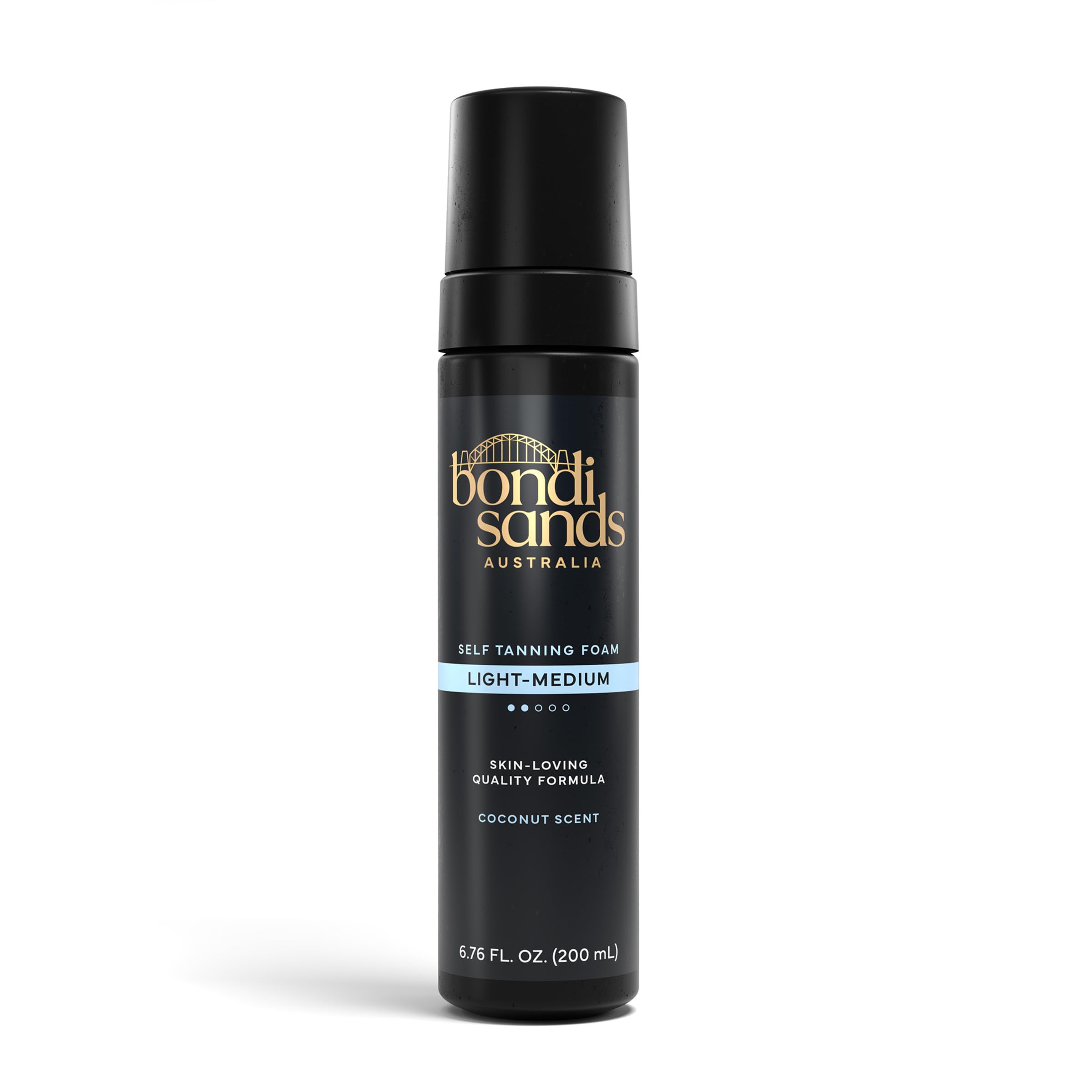 Bondi Sands Self Tanning Foam Light/Medium| Lightweight Self-Tanner Foam Enriched with Aloe Vera | Coconut scent | suitable for fair skin |Streak-Free | Never Orange | Vegan & Cruelty Free (200 mL) 🍁 All In One Marketplace Canada