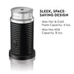 Nespresso Aeroccino 3 Milk Frother - Automatic Hot & Cold Foam Maker for Coffee, Latte, Cappuccino, and Macchiato - Black 🍁 All In One Marketplace Canada