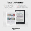 Kobo Clara Colour | Colour eReader | 6” Glare-Free Colour E Ink Kaleido 3 Display | Dark Mode Option | Waterproof | Audiobooks | 16GB of Storage (White) 🍁 All In One Marketplace Canada