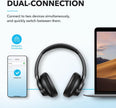 soundcore by Anker Q20i Hybrid Active Noise Cancelling Headphones, Wireless Over-Ear Bluetooth, 40H Long ANC Playtime, Hi-Res Audio, Big Bass, Customize via an App, Transparency Mode, Ideal for Travel 🍁 All In One Marketplace Canada