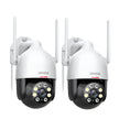 DEKCO 2K Outdoor Security Camera with 360 Degree Pan-Tilt Motion Tracking, Home Camera Surveillance Exterieur, WiFi Camera, Full Color Night Vision Sound-Light Alarm, 2-Way Audio, Waterproof 🍁 All In One Marketplace Canada