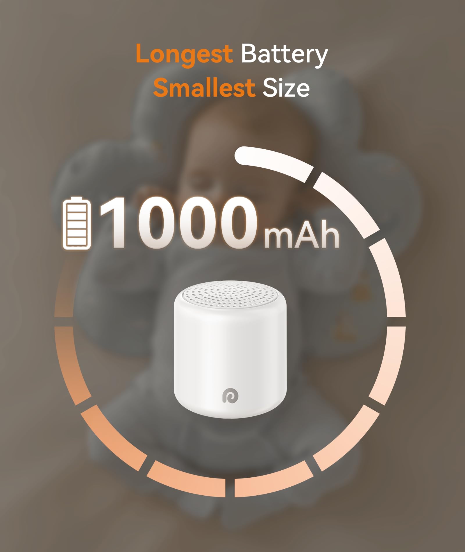 Dreamegg White Noise Machine - Portable Sound Machine Baby Adult, Travel White Noise Sound Machine, 16 Soothing Sounds, Rechargeable, Mini Sound Machine for Sleeping Baby Shower Home Hotel Gift, White 🍁 All In One Marketplace Canada