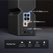 TP-Link Tri-Band BE9700 WiFi 7 Router (Archer BE550 Pro)- 1 × 10G + 4 × 2.5G, USB 3.0, 6 Internal Antennas, VPN Clients & Server 6GHz Band, Easy-Mesh, HomeShield, MLO, Private IOT 🍁 All In One Marketplace Canada