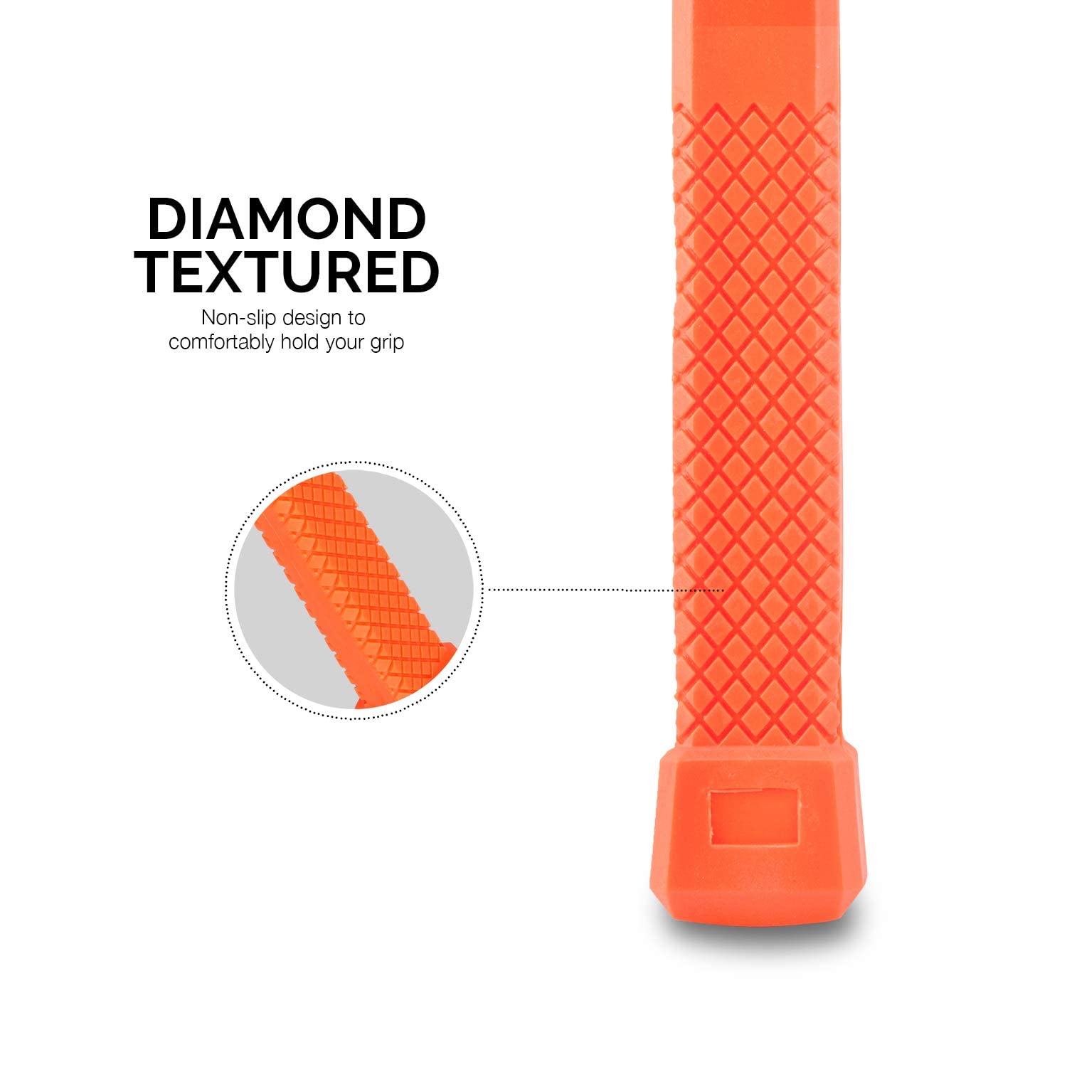 Neiko 02847A Tools Dead Blow Hammer, 2 lb, Neon Orange 🍁 All In One Marketplace Canada