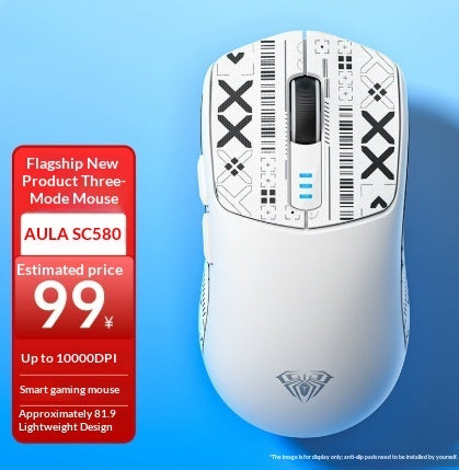 SC580 Tri-Mode Wireless Gaming Mouse – 10,000 DPI Bluetooth and USB Gaming Mouse Canada