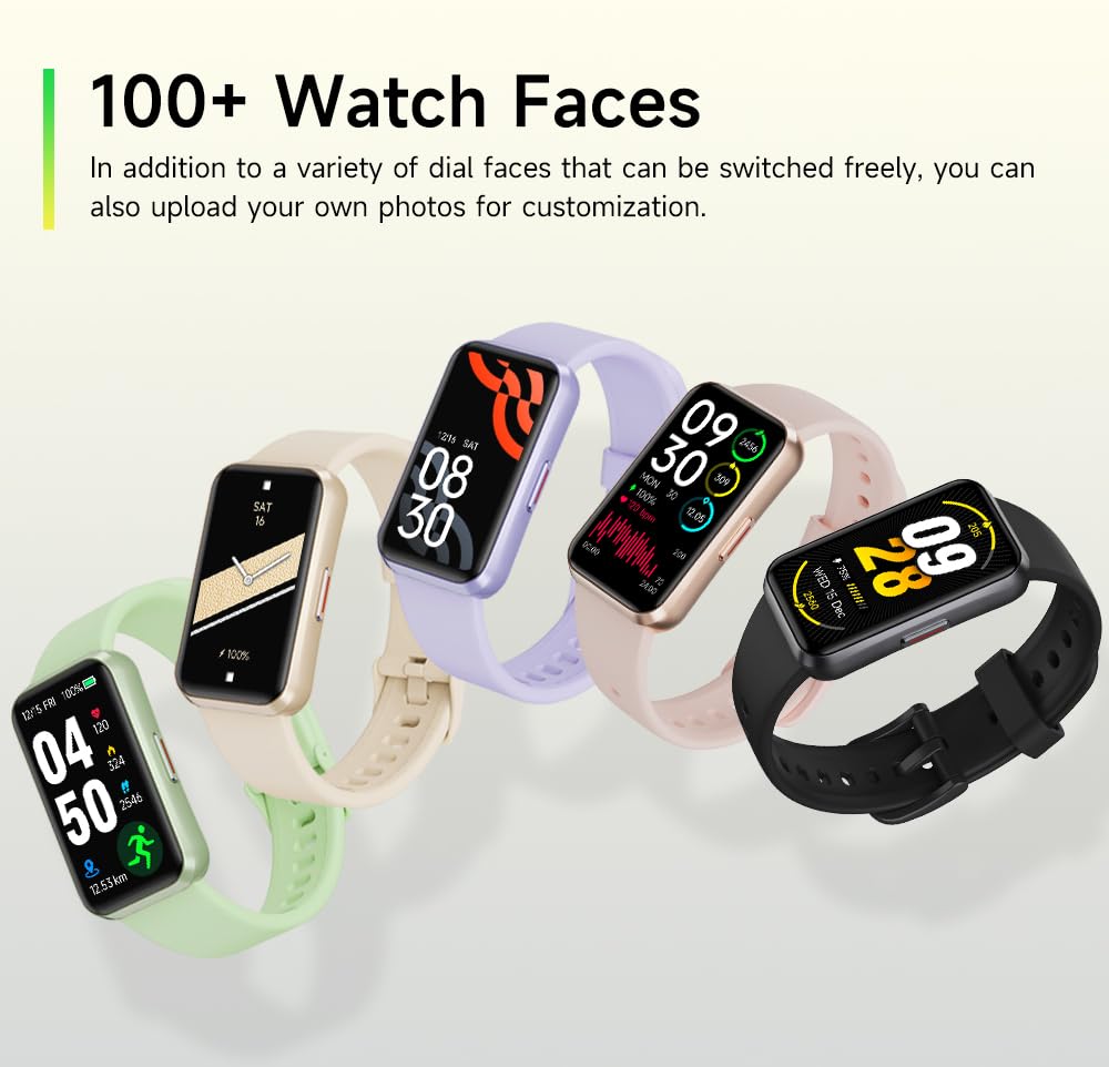 USMECBL Fitness Tracker, Blood Oxygen Heart Rate Sleep 24/7 Health Monitor/Calorie Steps Counter Pedometer Activity Smart watchs/Notifications for Android/iOS Men Women 🍁 All In One Marketplace Canada