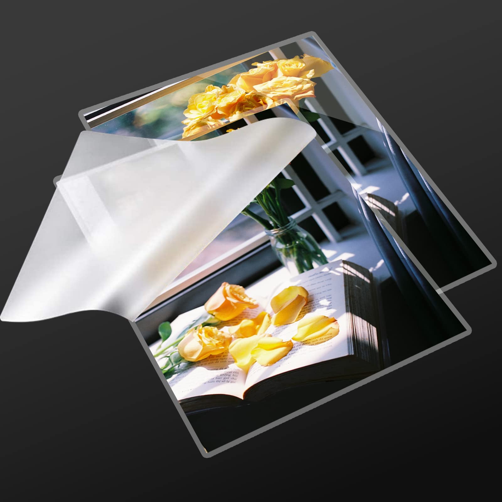 PAPRMA 3-MiL Laminating Sheets 200 Packs, Laminate Pouches Holds 8.5-x-11-inch Sheet, Clear Thermal Laminator Paper 9-x-11.5-inch 🍁 All In One Marketplace Canada