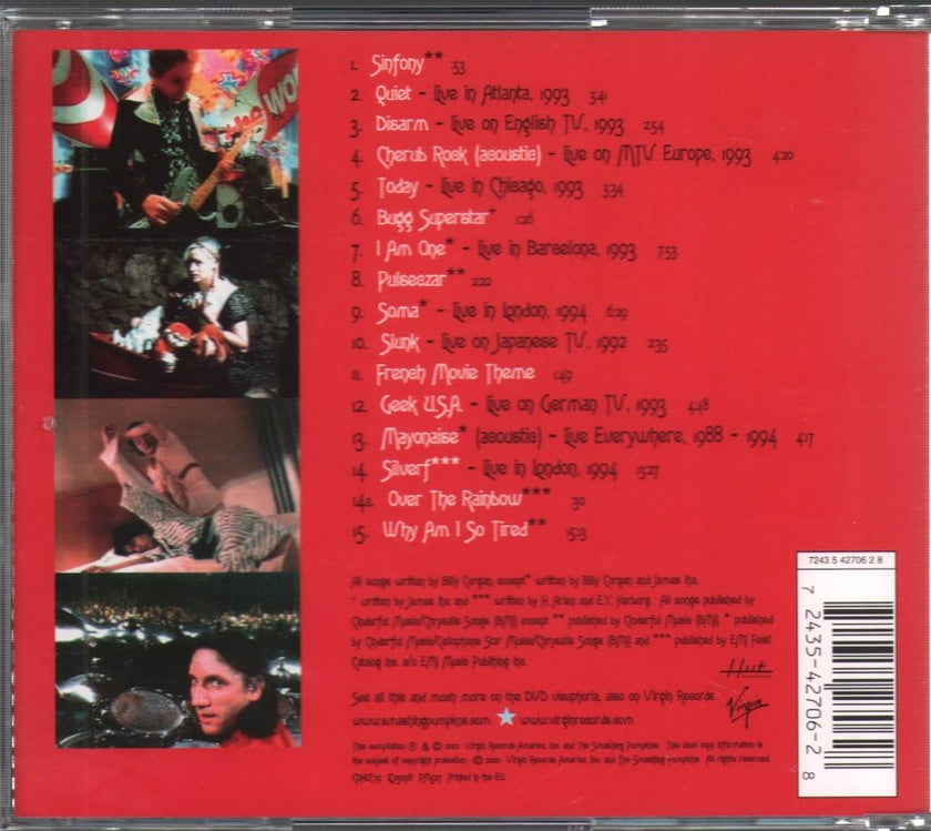 Smashing Pumpkins / Earphoria Live - CD (Used)